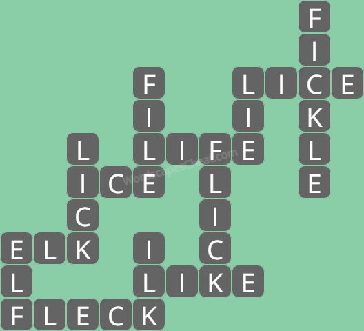 Wordscapes daily puzzle April 14 answers