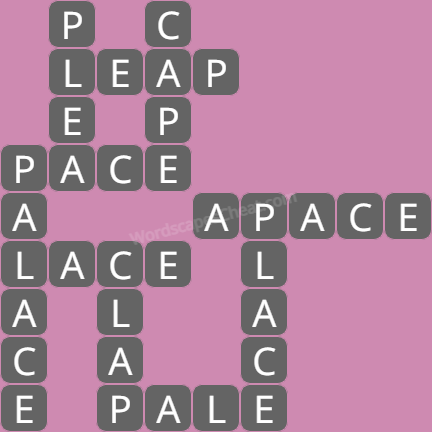 Wordscapes daily puzzle April 18 answers