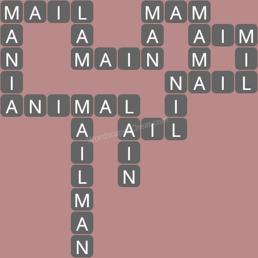 Wordscapes daily puzzle April 19 answers