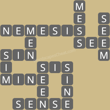 Wordscapes daily puzzle April 21 answers