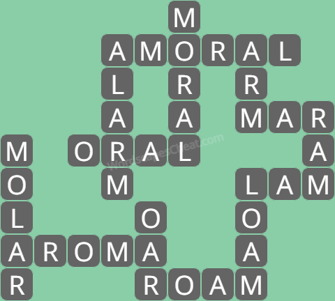Wordscapes daily puzzle April 24 answers