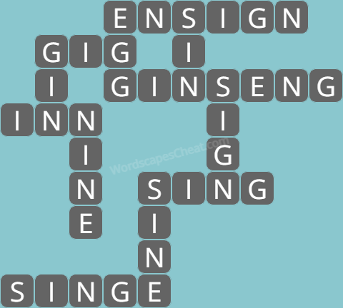 Wordscapes daily puzzle April 25 answers