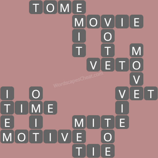 Wordscapes daily puzzle April 29 answers