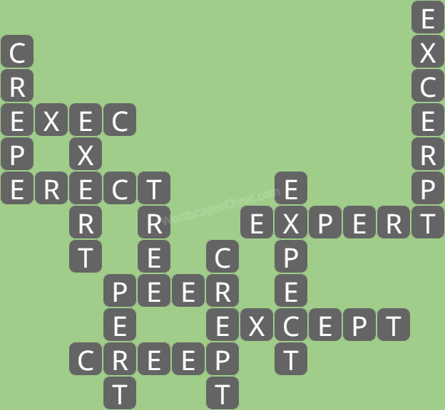 Wordscapes daily puzzle April 3 answers