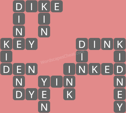 Wordscapes daily puzzle April 30 answers