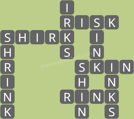 Wordscapes daily puzzle August 10 answers