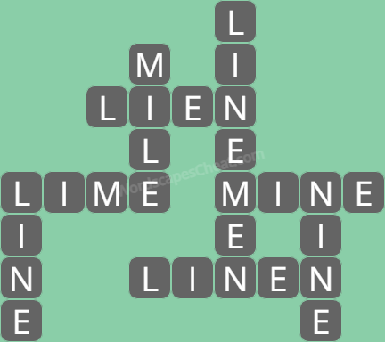 Wordscapes daily puzzle August 12 answers