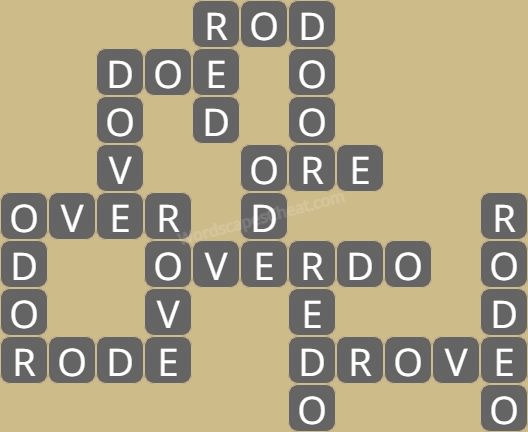 Wordscapes daily puzzle August 19 answers