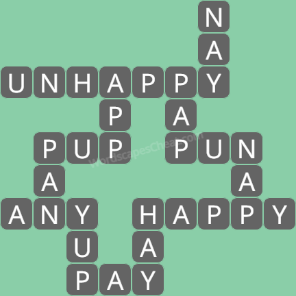 Wordscapes daily puzzle August 22 answers