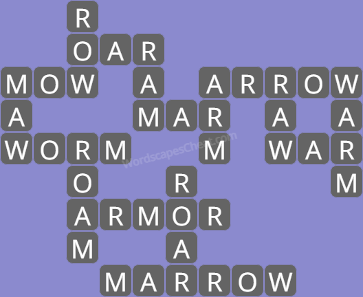 Wordscapes daily puzzle August 24 answers