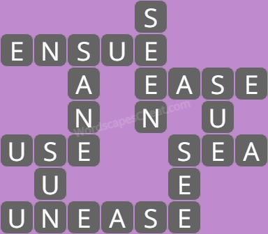 Wordscapes daily puzzle August 25 answers