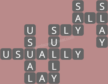 Wordscapes daily puzzle August 27 answers