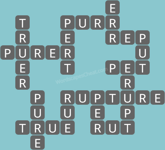 Wordscapes daily puzzle August 3 answers