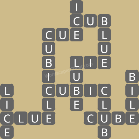 Wordscapes daily puzzle August 9 answers
