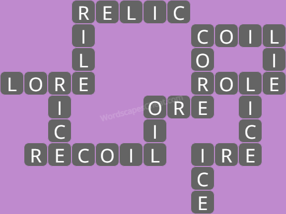 Wordscapes daily puzzle December 13 answers