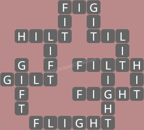 Wordscapes daily puzzle December 15 answers