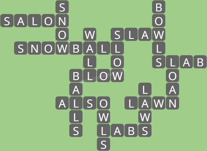 Wordscapes daily puzzle December 19 answers
