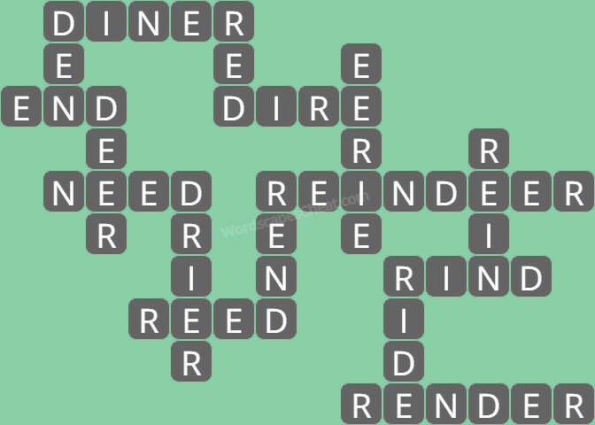 Wordscapes daily puzzle December 20 answers