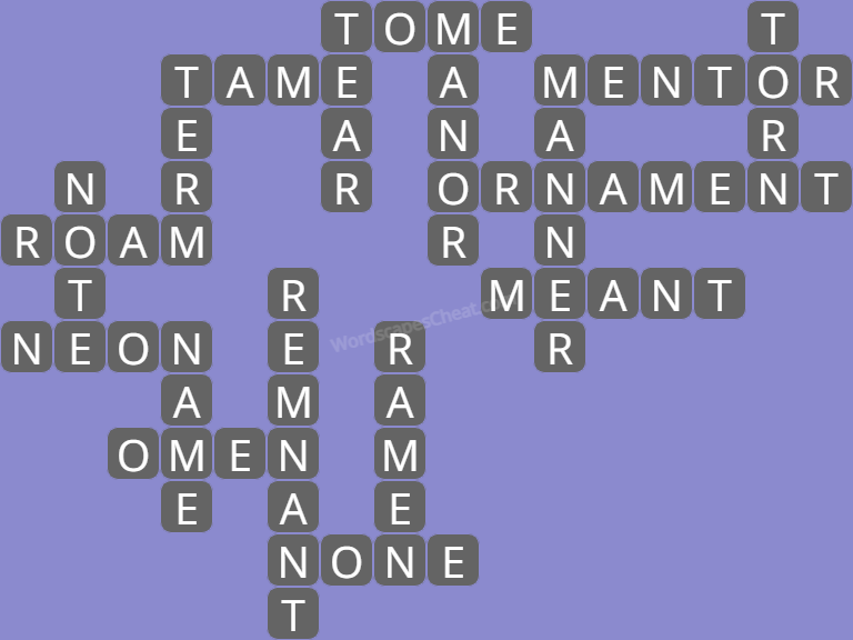 Wordscapes daily puzzle December 22 answers