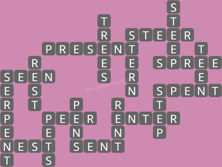 Wordscapes daily puzzle December 24 answers
