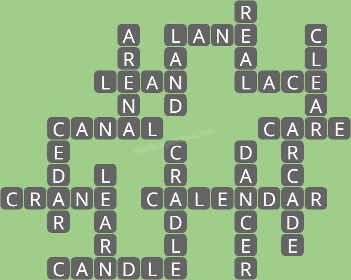 Wordscapes daily puzzle December 29 answers