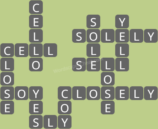 Wordscapes daily puzzle December 8 answers