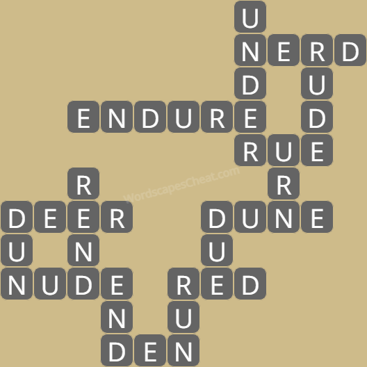 Wordscapes daily puzzle February 11 answers