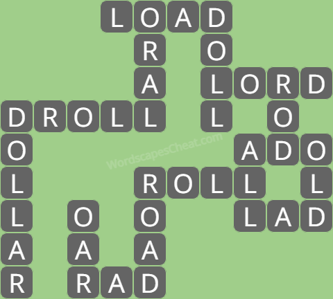 Wordscapes daily puzzle February 13 answers