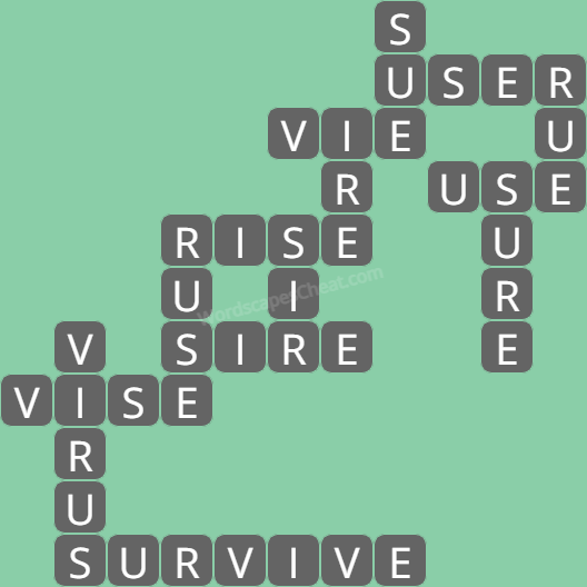 Wordscapes daily puzzle February 14 answers