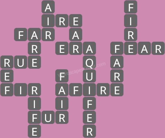 Wordscapes daily puzzle February 18 answers