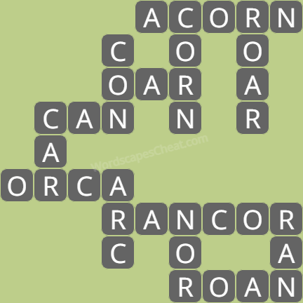 Wordscapes daily puzzle February 2 answers