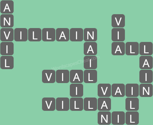 Wordscapes daily puzzle February 24 answers