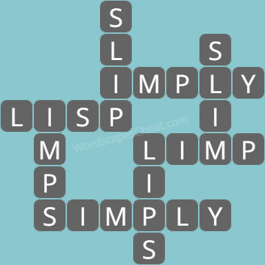 Wordscapes daily puzzle February 25 answers