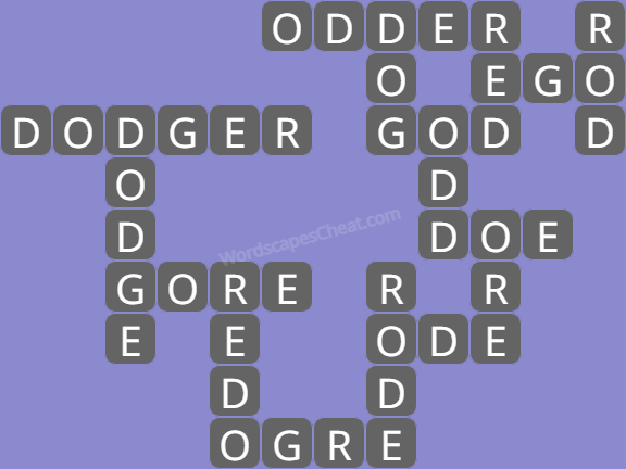Wordscapes daily puzzle February 26 answers