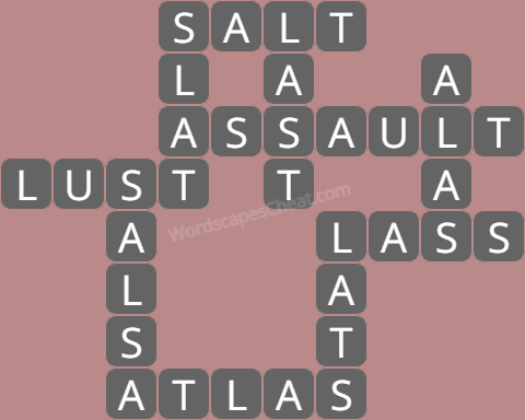 Wordscapes daily puzzle February 29 answers