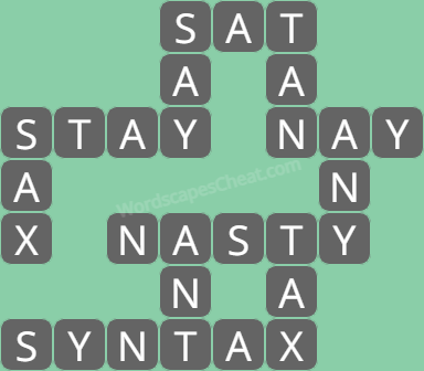 Wordscapes daily puzzle February 4 answers