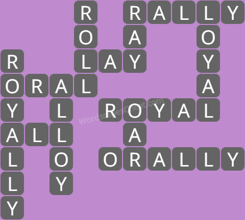 Wordscapes daily puzzle February 7 answers
