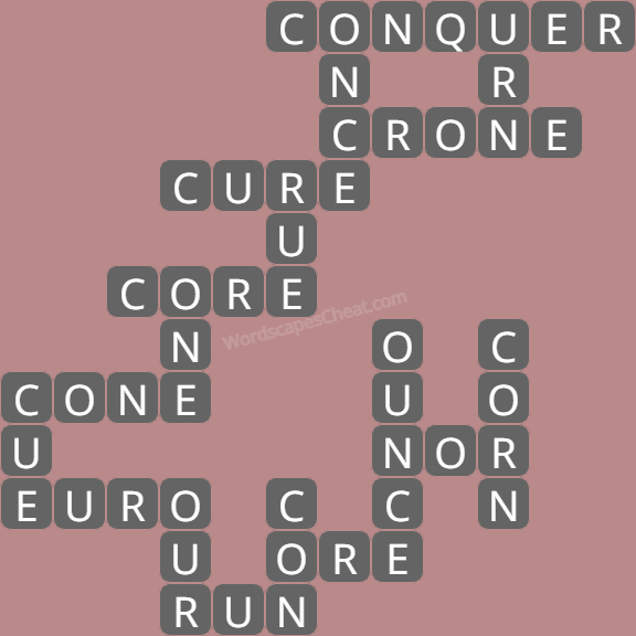 Wordscapes daily puzzle February 9 answers