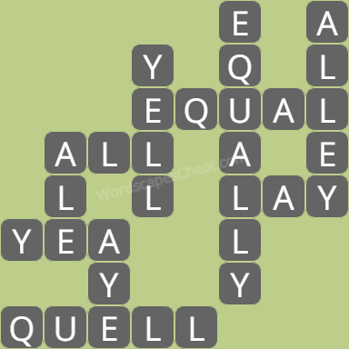 Wordscapes daily puzzle January 13 answers