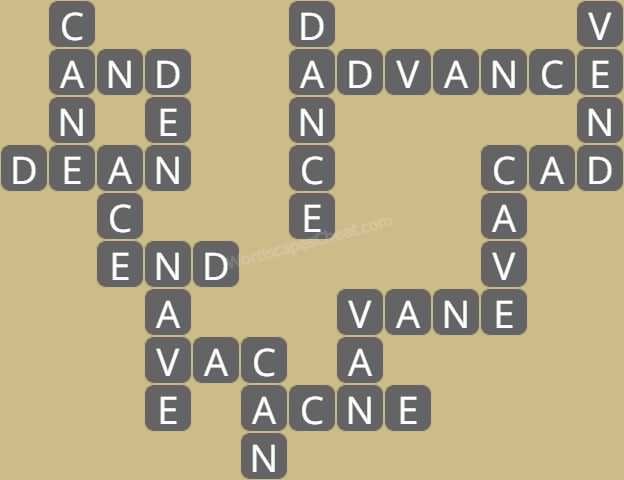 Wordscapes daily puzzle January 2 answers