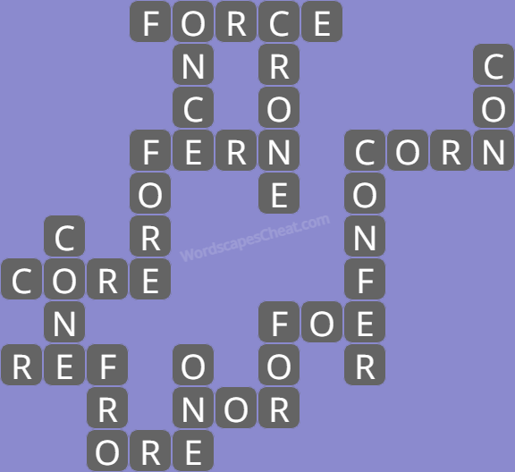 Wordscapes daily puzzle January 27 answers