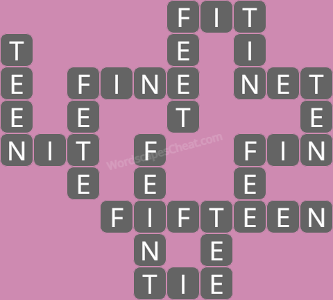 Wordscapes daily puzzle January 9 answers