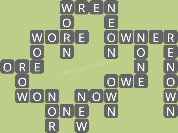 Wordscapes daily puzzle July 1 answers