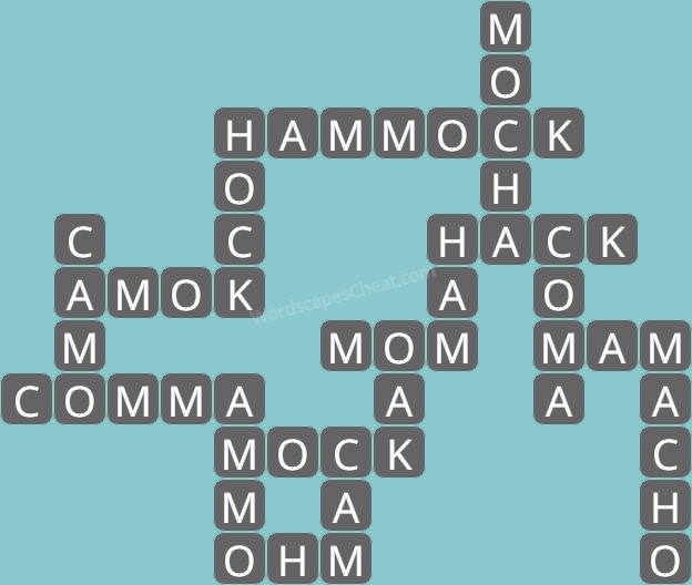 Wordscapes daily puzzle July 14 answers