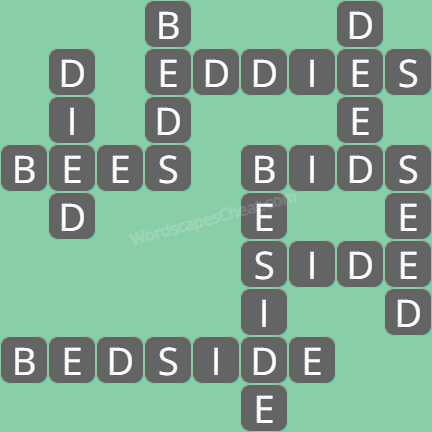 Wordscapes daily puzzle July 23 answers