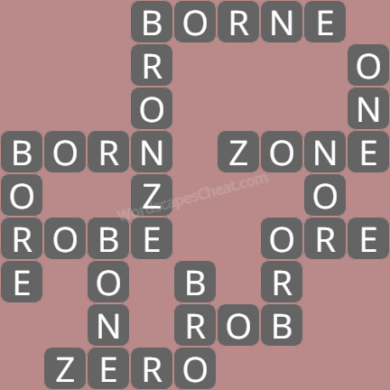 Wordscapes daily puzzle July 28 answers