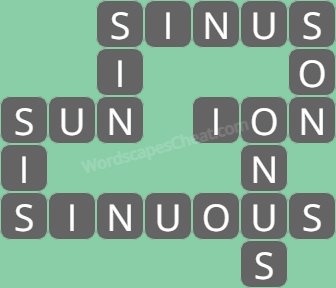 Wordscapes daily puzzle July 3 answers