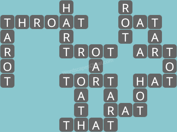 Wordscapes daily puzzle July 4 answers