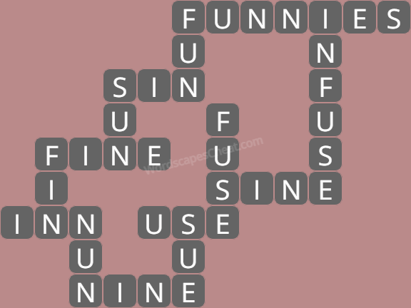 Wordscapes daily puzzle July 8 answers