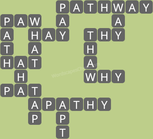 Wordscapes daily puzzle June 1 answers